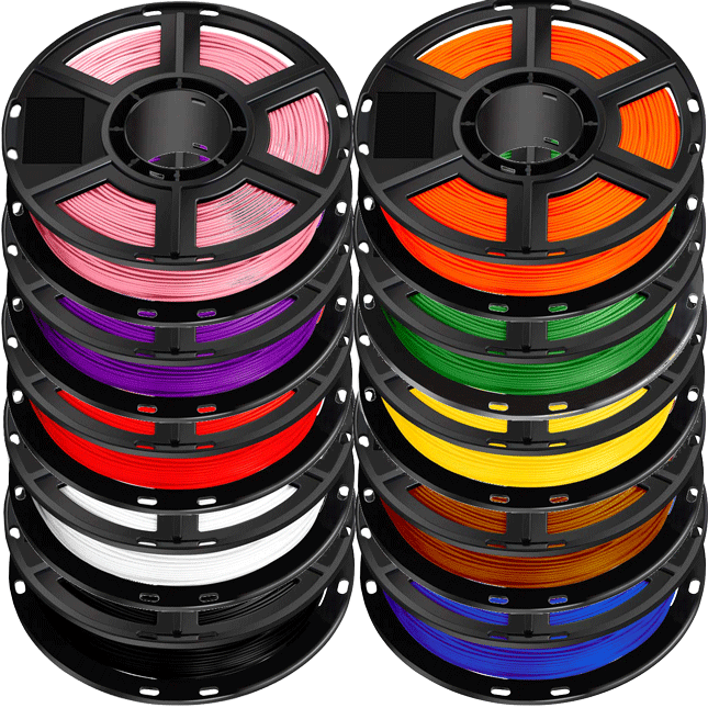 Flashforge PLA 500 gram ten pack