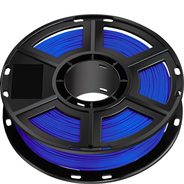 Blue PLA filament by Flashforge in 500 gram spool