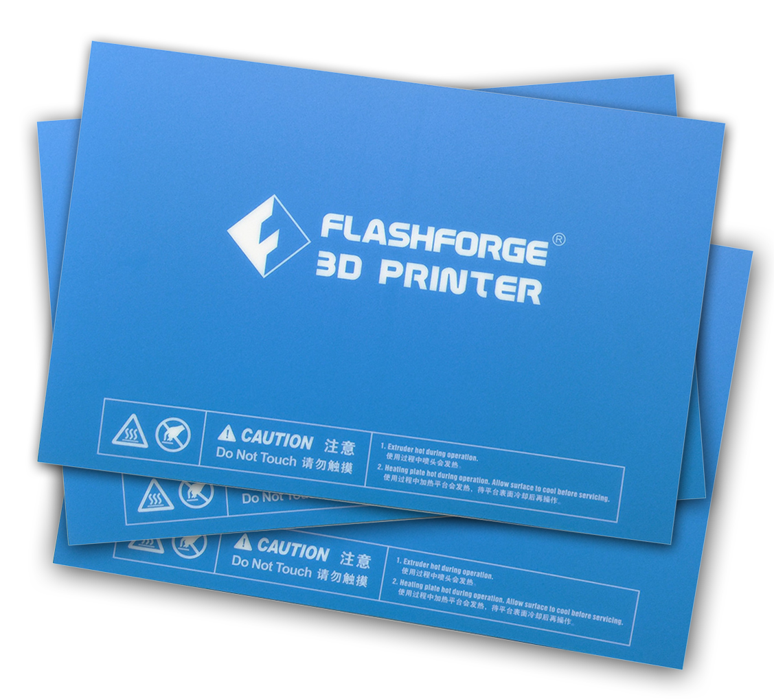FlashForge Inventor / Dreamer / Creator Pro Platform Surface - 3 Pack
