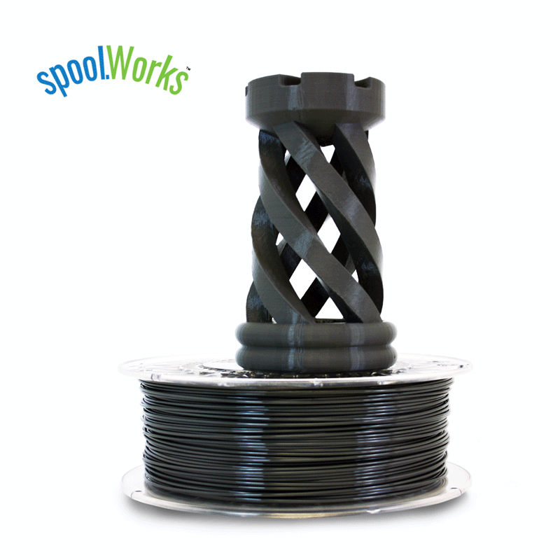 e3d edge petg 3d printing printer filament basault grey