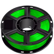 Transparent Green PLA FIlament by Flashforge 3D Printers