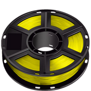 Transaprent Yellow PLA FIlament 1.75mm by Flashforge