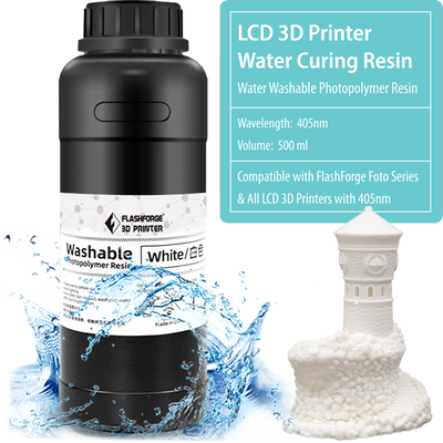 Flashforge Water Washable Photopolymer resin for FOTO LCD 3d printers